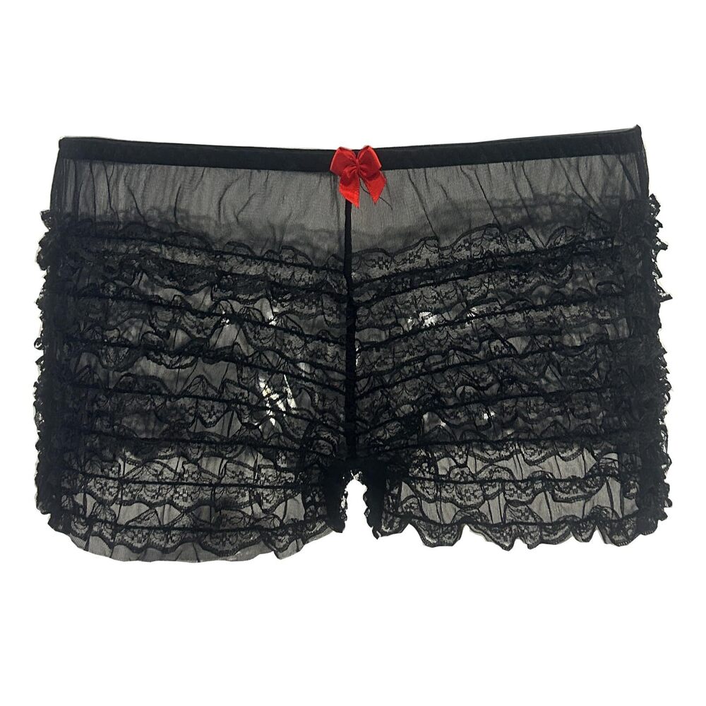 2047 Ruffled Pettipants Bloomers Lace Trim Dance Panties Lingerie Costume